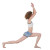 sail away ocean sailboat print yoga shorts