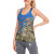 fantasea coral reef cotton racer tank