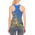 fantasea coral reef cotton racer tank