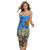 puerto vallarta cami dress fantasea printed with underwater photo of fish and coral