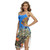 puerto vallarta cami dress fantasea printed with underwater photo of fish and coral