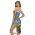 puerto vallarta cami dress fantasea printed with underwater photo of fish and coral