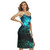 subaquatic cami dress printed with underwater photo of scuba diver
