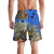 fantasea coral reef mens swim trunks