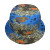 fantasea coral reef bucket hat