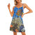 fantasea coral reef v neck cami dress