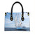 sail away water resistant tote bag