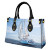 sail away ocean sailboat print sand and water resistant tote
