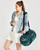 puerto vallarta sport duffle bag printed with underwater photo of a scuba diver