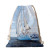 sail away ocean sailboat print drawstring tote