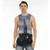 puerto vallarta muscle tank top printed with photo of muelle playa los muertos