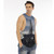 puerto vallarta muscle tank top printed with photo of muelle playa los muertos