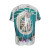 muelle arriba puerto vallarta round neck t shirt