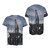 puerto vallarta souvenir t shirt with all over print photo of muelle playa los muertos at night
