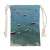 island harbour anguilla drawstring tote bag