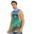 muscle tank printed with a photo of little bay anguilla