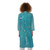 kimono robe printed with photo of island harbour anguilla