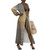 long chiffon robe printed with photo of meads bay anguilla