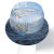 sail away ocean sailboat print bucket hat