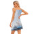 sail away ocean sailboat print v neck cami dress