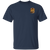 Navy blue Papa Bear Pride Trap Tee with a clean front chest logo design.