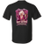 Black concert style t shirt featuring Sherry Vine Dirty Blonde Live in Concert artwork with Puerto Vallarta and Las Vegas 2026 tour dates printed on the back.