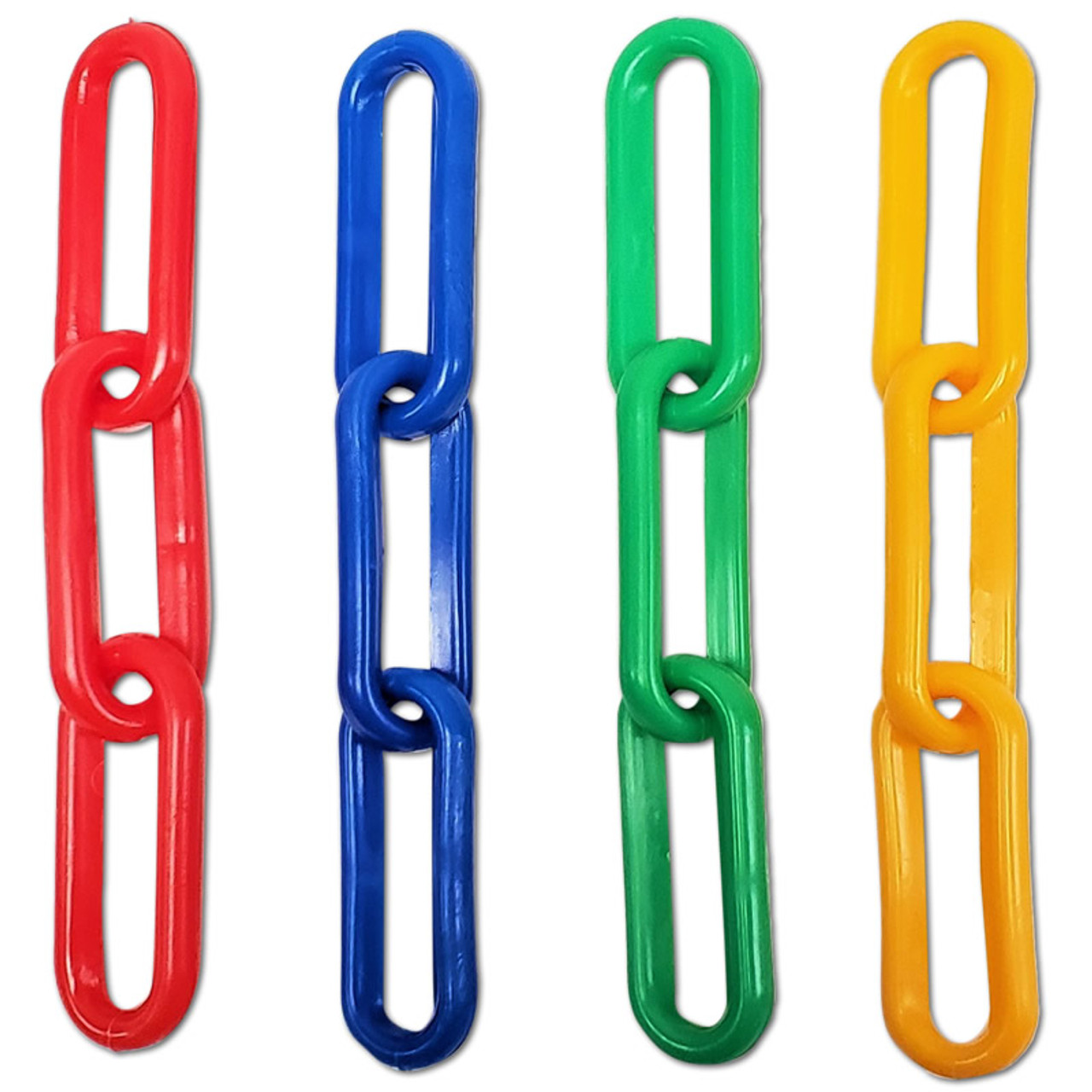 2-1/2 Long Link Plastic Chain Per Foot 