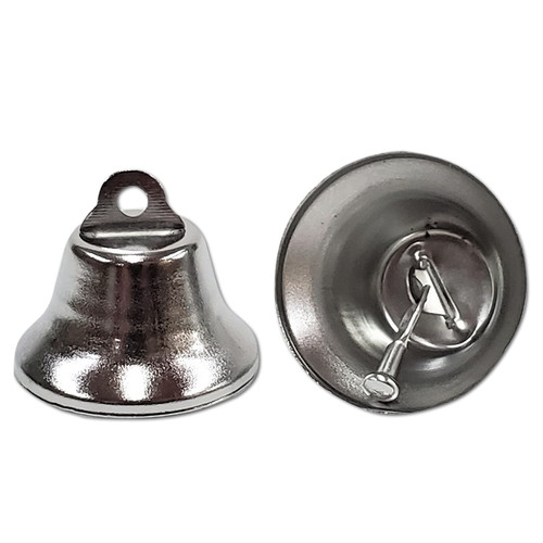 30mm Nickel Plated Liberty Bell