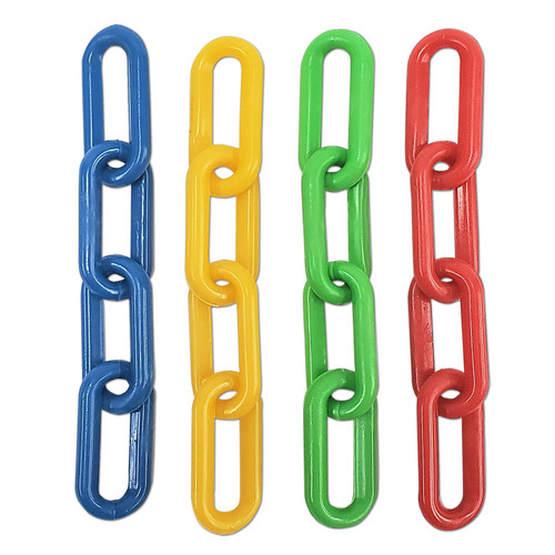 2-1/2 Long Link Plastic Chain Per Foot 