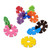 1-1/4" Plastic Snow Flake