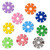 1-1/4" Plastic Snow Flake