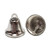 25mm Nickel Plated Liberty Bell