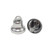 20mm Nickel Plated Steel Liberty Bell