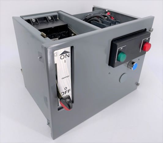 Square D Model 5 MCC Bucket, Motor Starter unit, Nema Size 1, FVNR