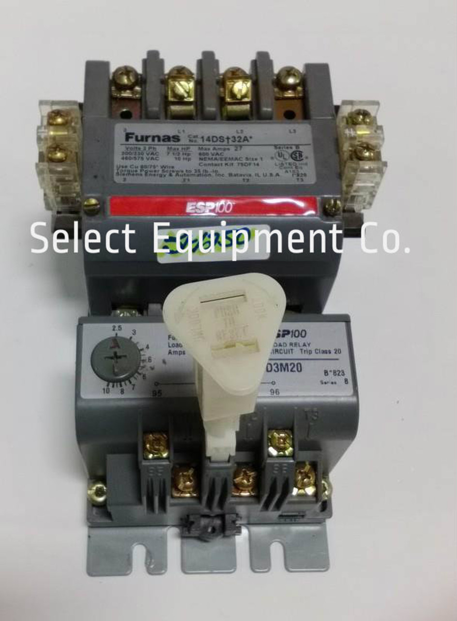 Siemens Non Reversing Motor Starter - Full voltage, 14DST32A