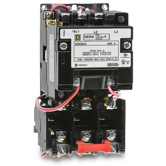 8536SBO2V03S, Square D Nema Size 0 Motor Starter