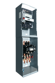 Square D Model 5  MCC Bucket, Motor Starter unit, Nema Size 5, FVNR, Square D Mag-Gard Circuit Breaker Protection