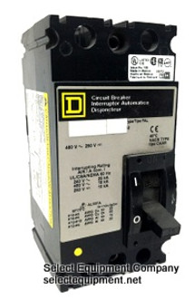 FAL22025V SQUARE D CIRCUIT BREAKERS;CIRCUIT BREAKERS/MOLDED CASE