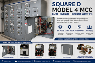 Square D Model 4 MCC bucket