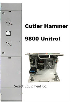 Cutler Hammer 9800 Unitrol MCC Cutler Hammer 9800 Unitrol MCC