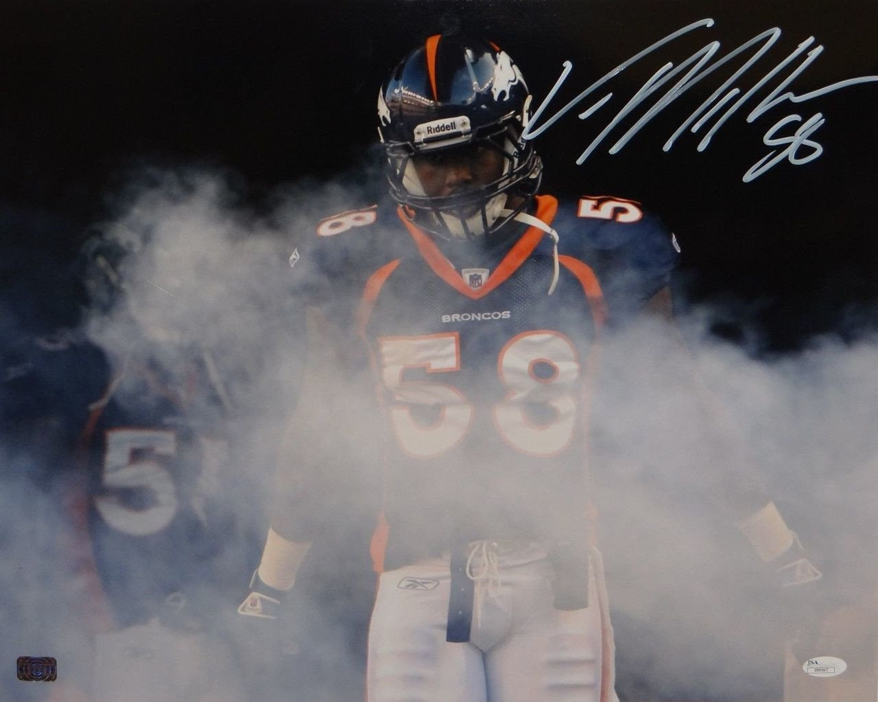 von miller autographed jersey