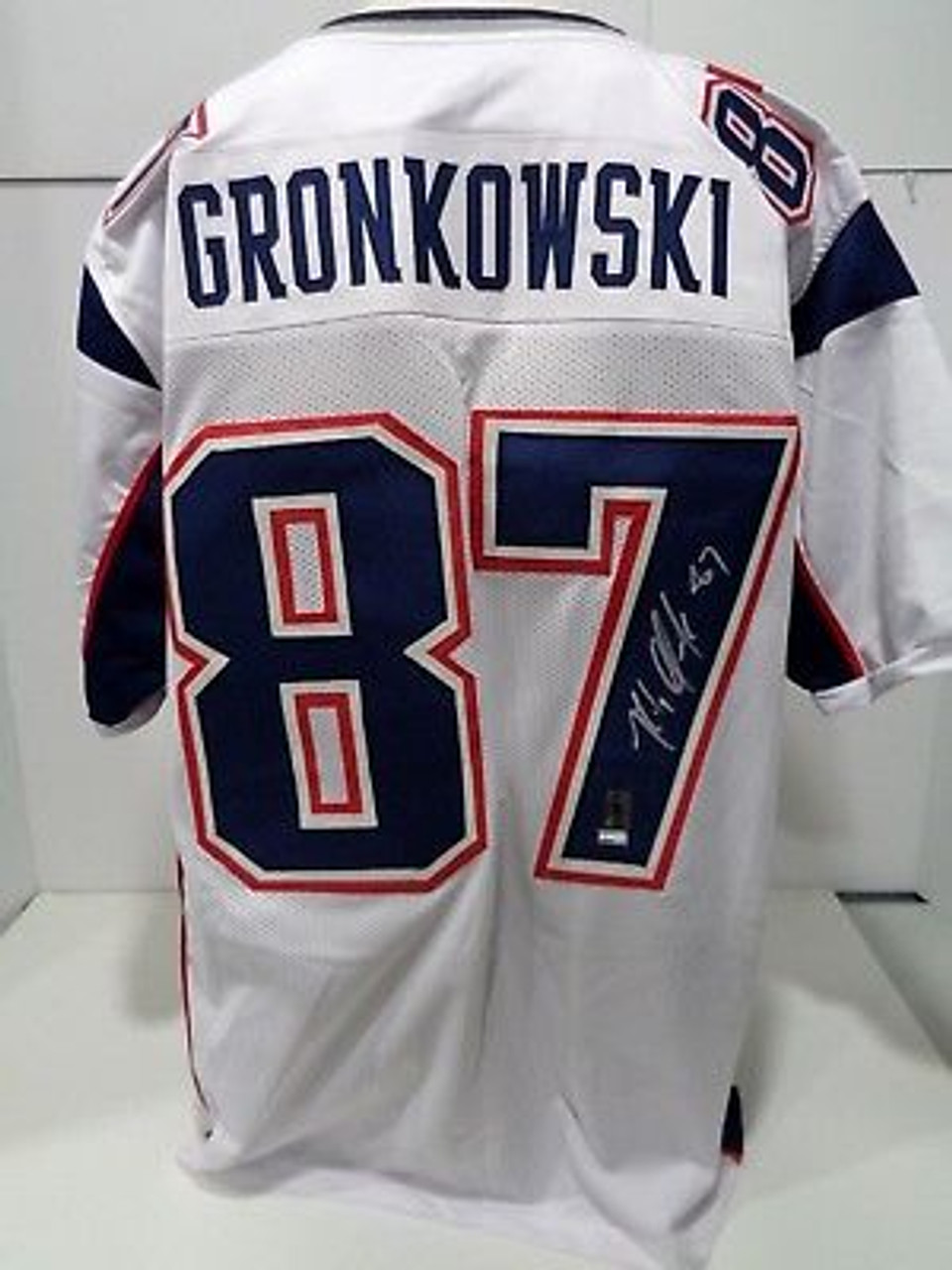 autographed rob gronkowski jersey