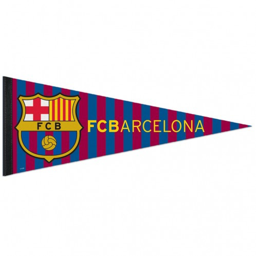 Grand Fanion Vintage FC Barcelone - Banderin Liga, Souvenir Football