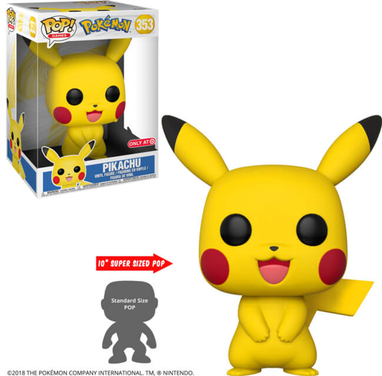 10 inch pikachu funko pop target