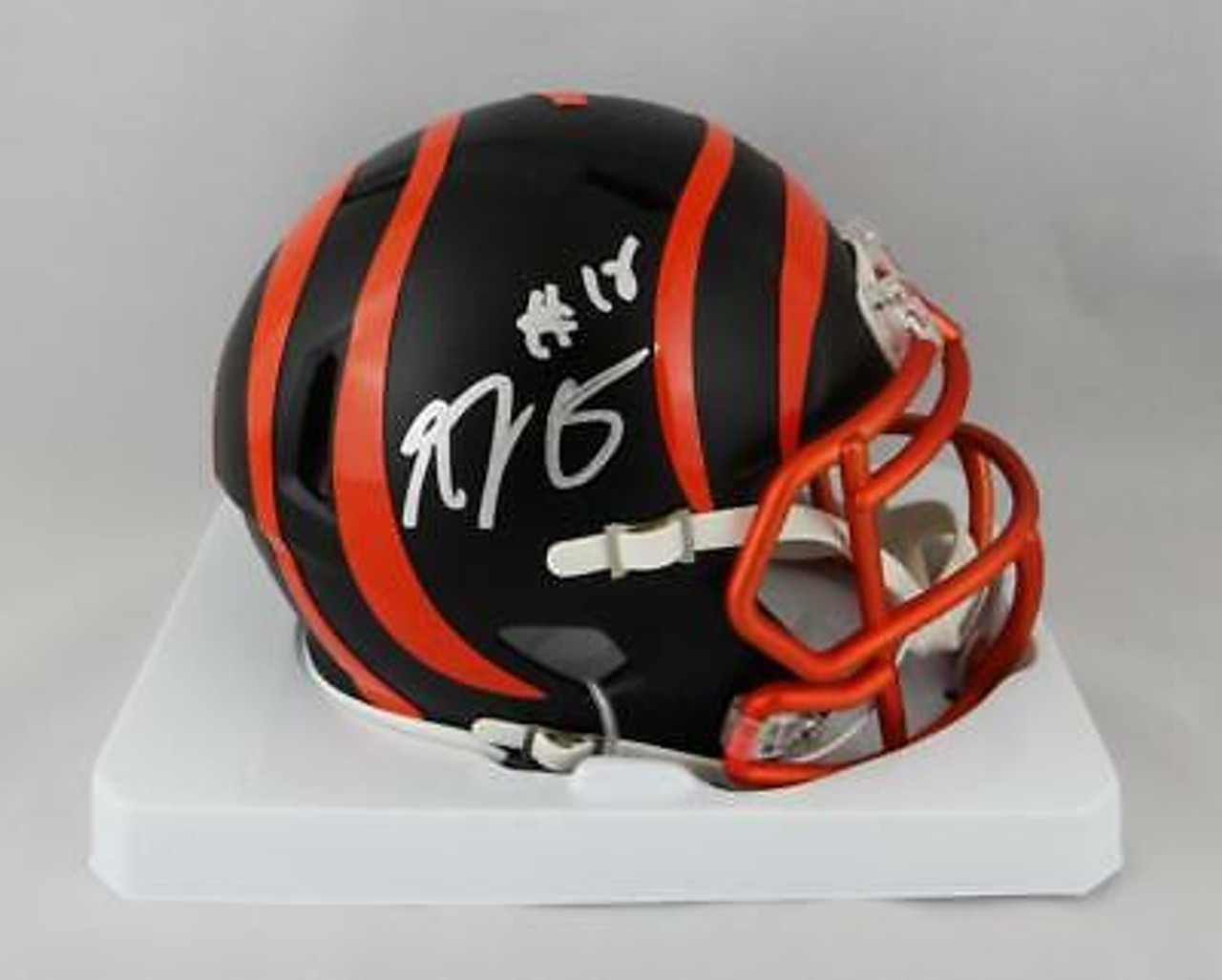 aj green autographed helmet