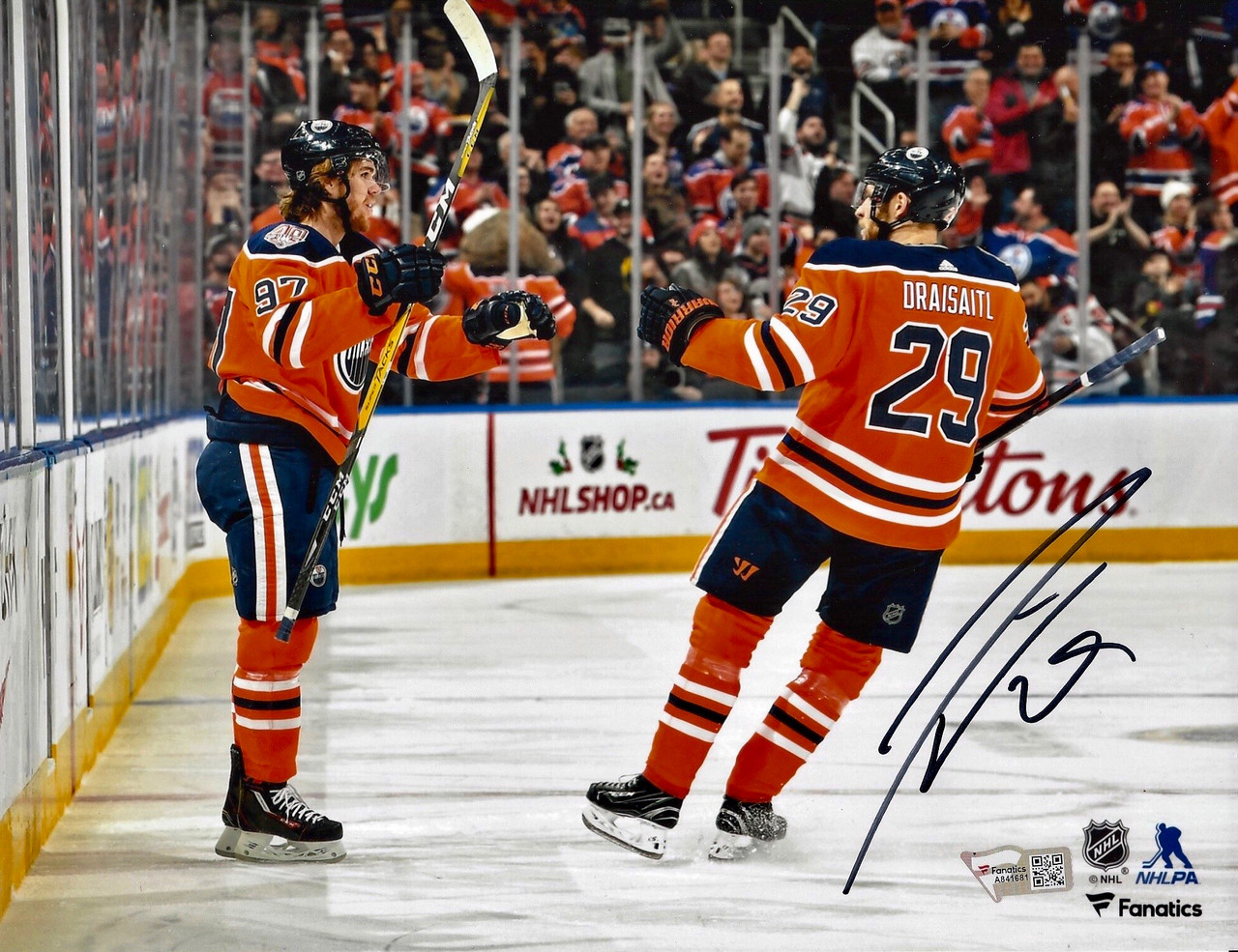 Connor McDavid Edmonton Oilers Fanatics Authentic Autographed