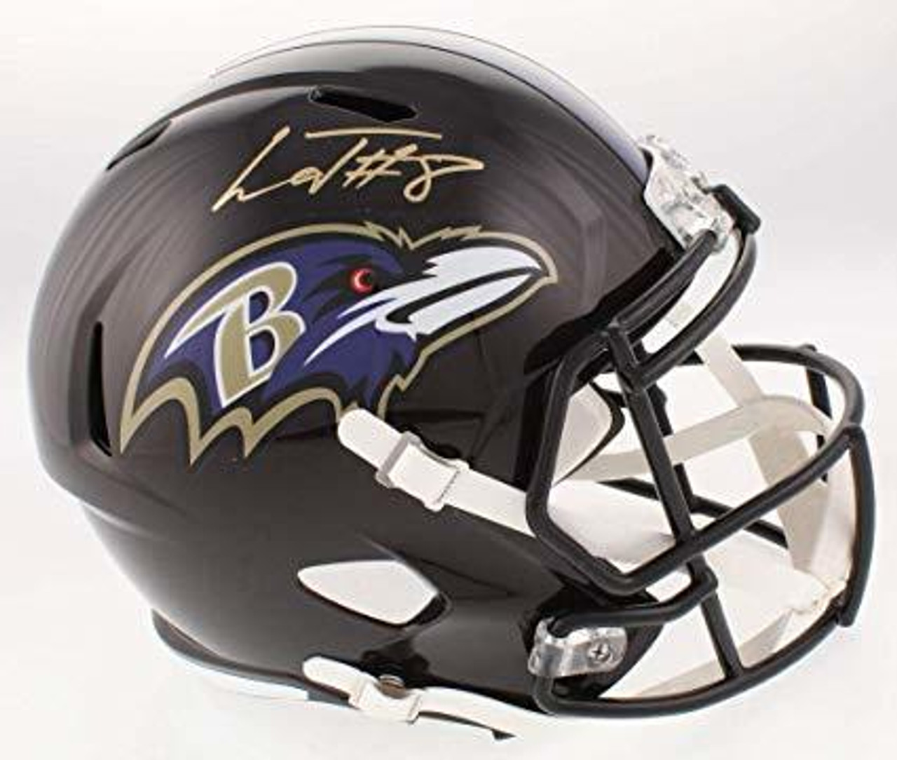 lamar jackson autographed football