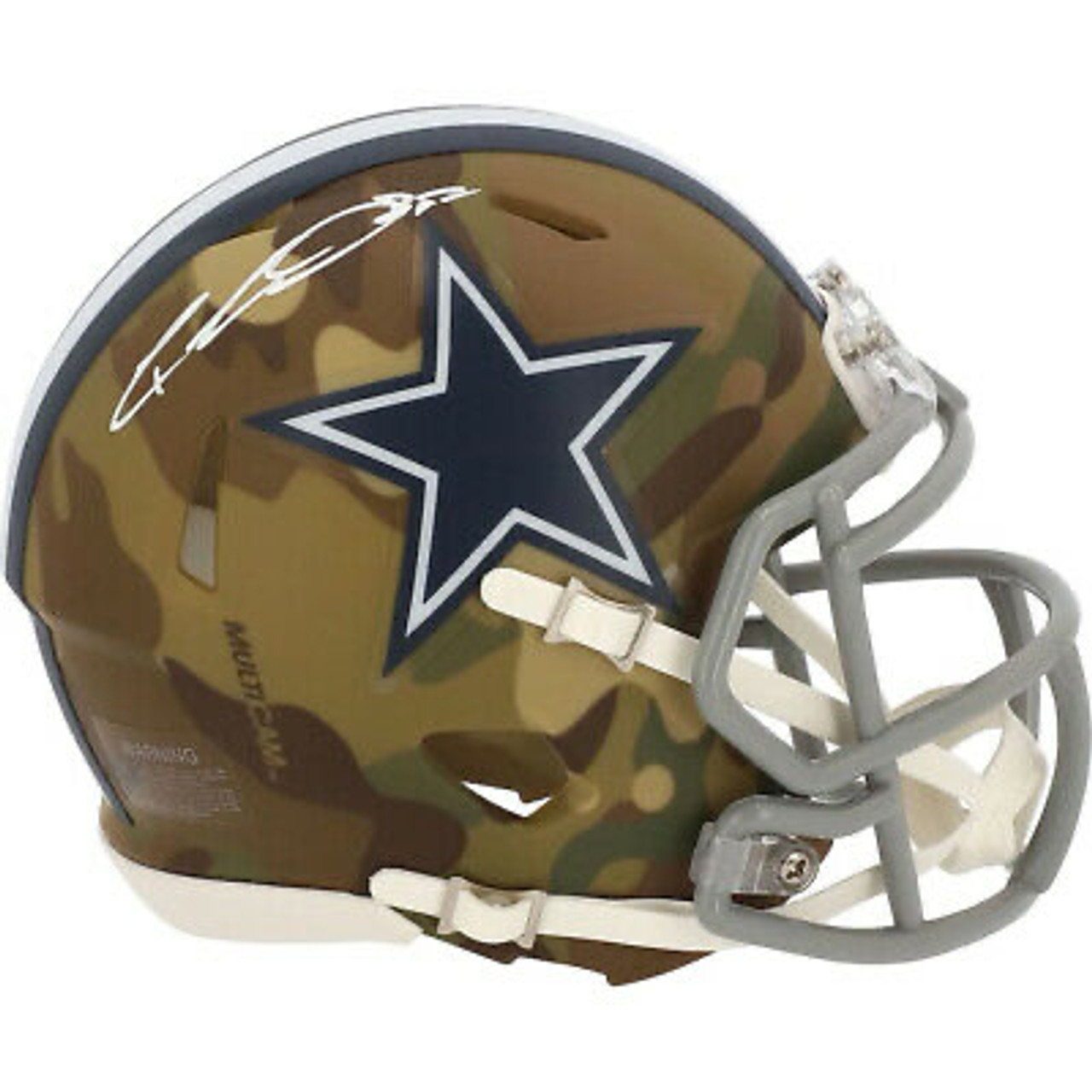 CeeDee Lamb Dallas Cowboys Autographed Camo Speed Mini Football Helmet -  Maverick Autographs and Collectibles