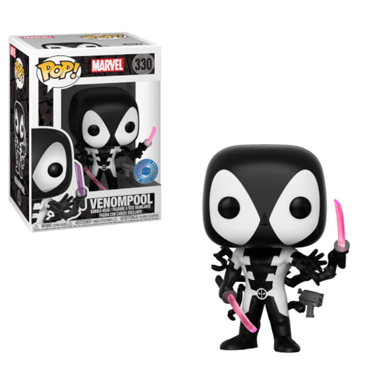 Venompool #330 Marvel Back in Black Pop in a Box Exclusive Funko Pop -  Maverick Autographs and Collectibles