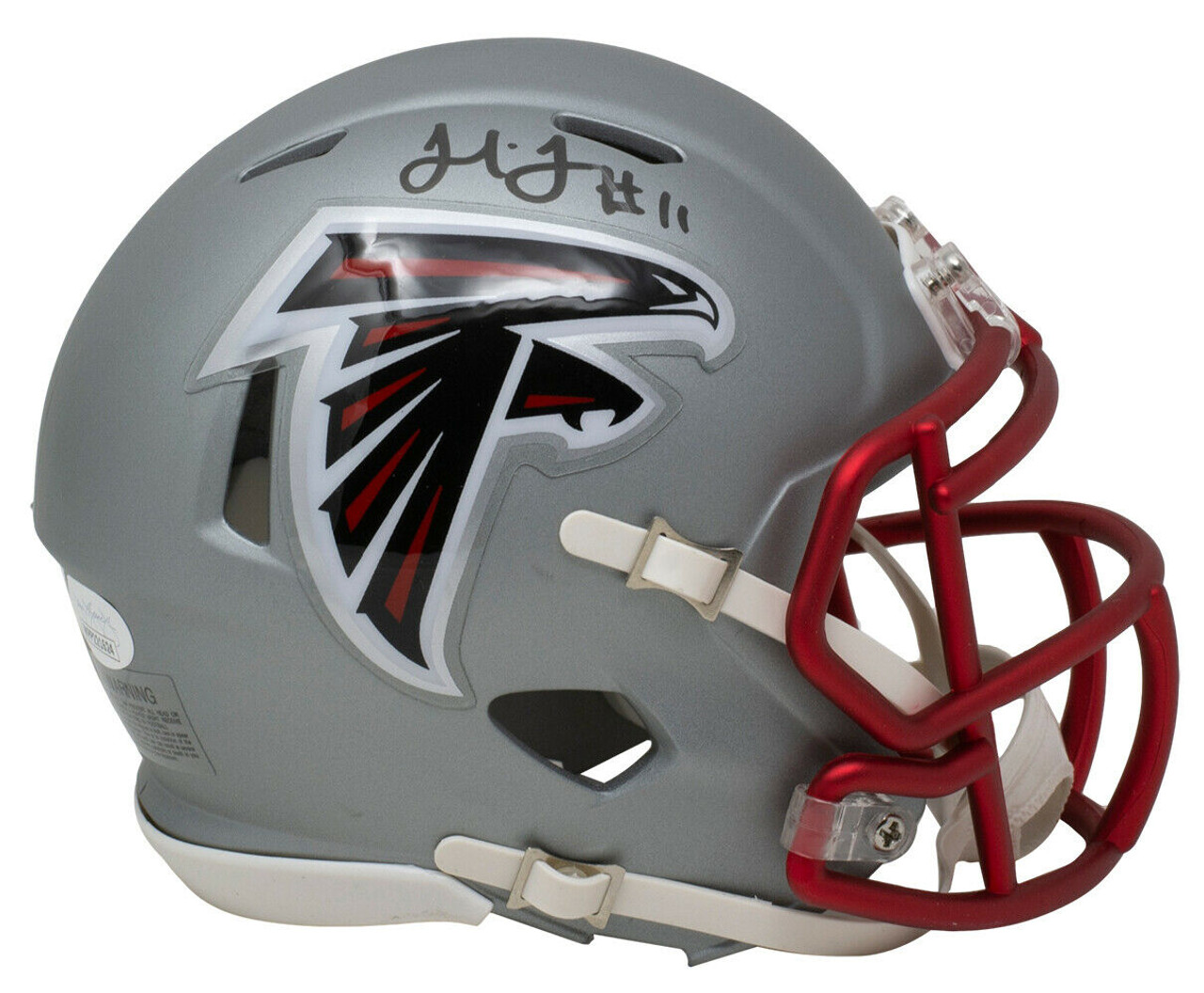 julio jones signed mini helmet